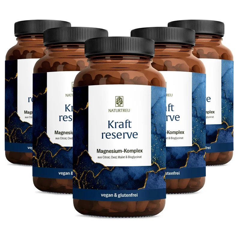 Kraftreserve: 4-fach Magnesium-Komplex