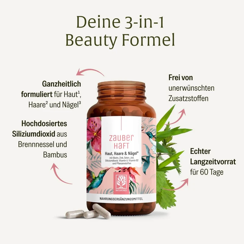 Zauberhaft: Beauty-Komplex für Haut, Haare und Nägel