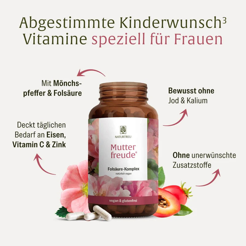 Mutterfreude: Mönchspfeffer Folsäure Komplex