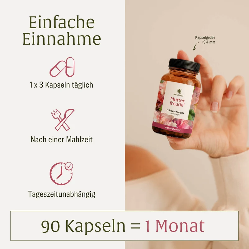 Mutterfreude: Mönchspfeffer Folsäure Komplex