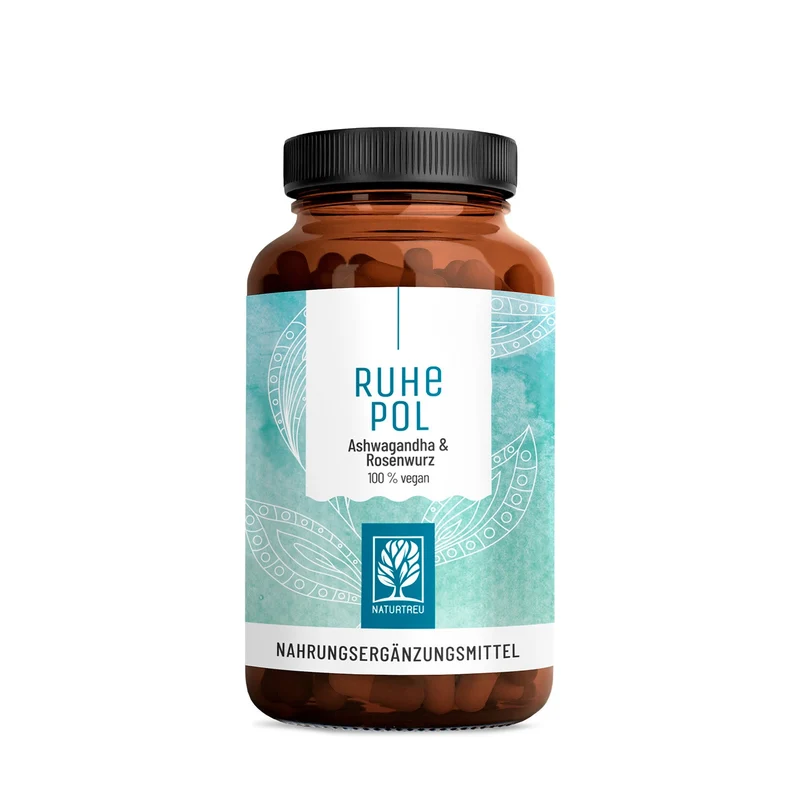 Ruhekraft: mit Vitamin B6, Ashwagandha & Rosenwurz