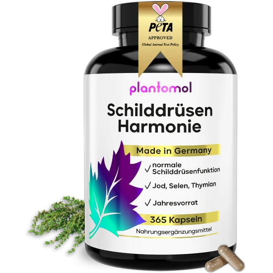 Schilddrüsen Harmonie - Jod, Selen & Thymian