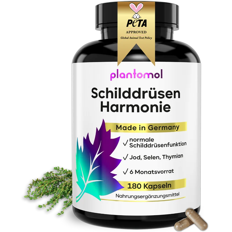 Schilddrüsen Harmonie - Jod, Selen & Thymian
