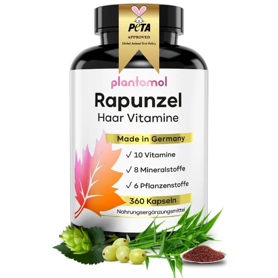 Rapunzel Haar Vitamine - Biotin, Hirse & Silizium
