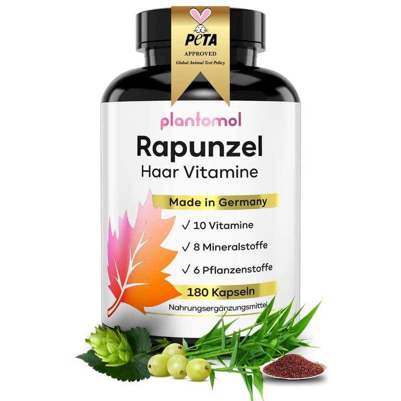 Rapunzel Haar Vitamine - Biotin, Hirse & Silizium