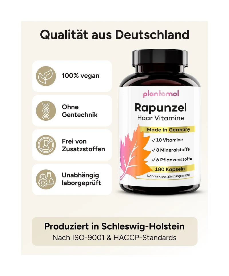 Rapunzel Haar Vitamine - Biotin, Hirse & Silizium