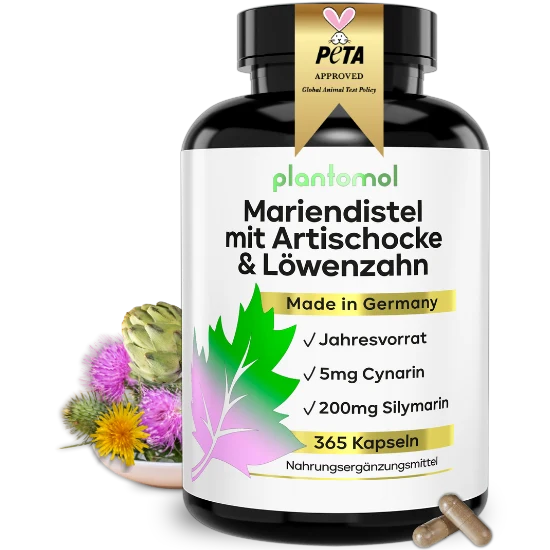 Mariendistel Komplex - mit Löwenzahn & Artischocke