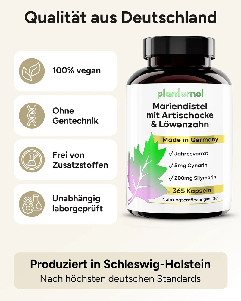 Mariendistel Komplex - mit Löwenzahn & Artischocke