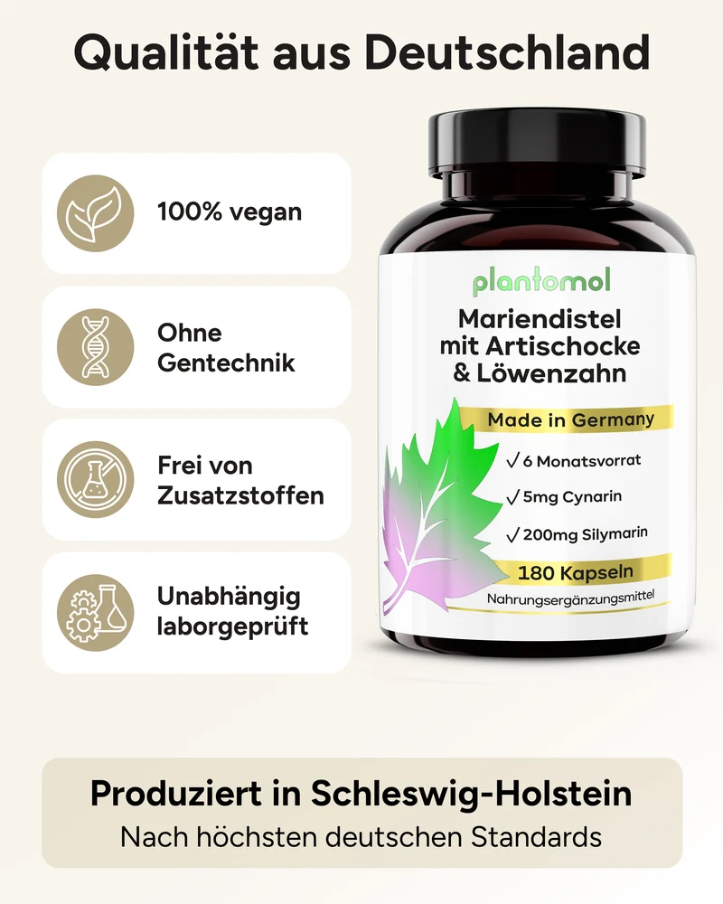 Mariendistel Komplex - mit Löwenzahn & Artischocke