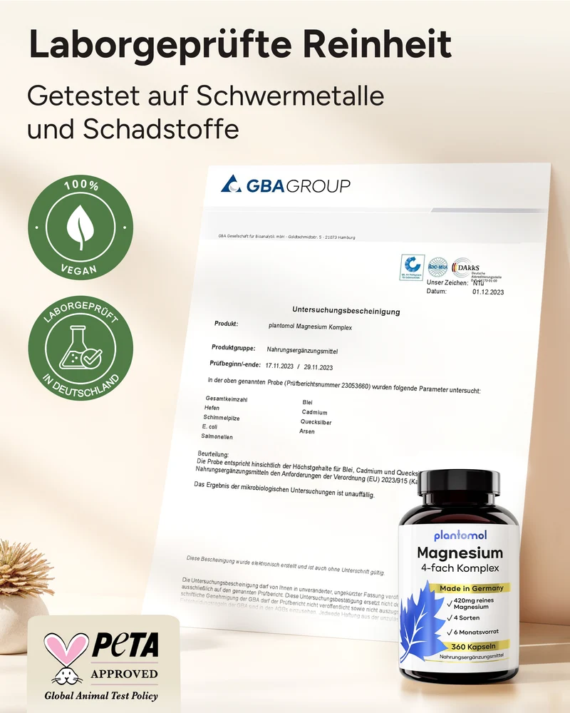 Magnesium - 4-fach Komplex