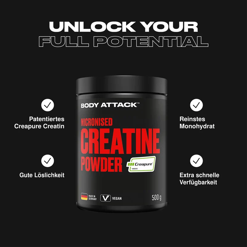 Body Attack Creapure Creatine 500g