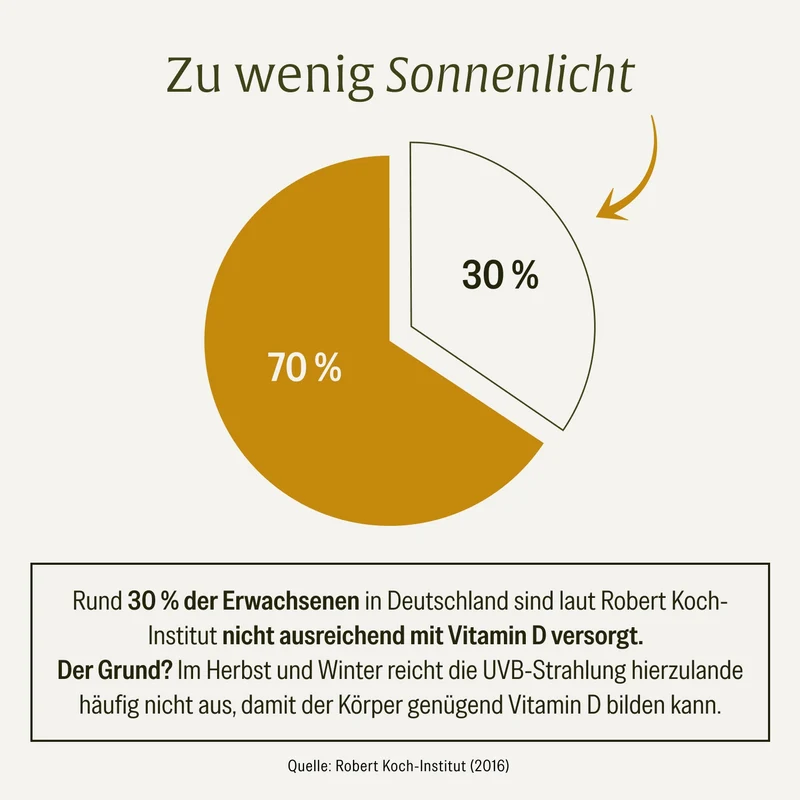 Sonnenfreund: Vitamin D3 & K2 Tropfen für Erwachsene (1.000 I.E.)