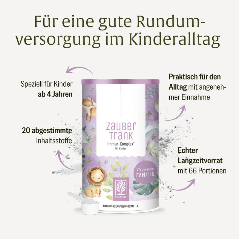 Zaubertrank: Multivitamin für Kinder ab 4 Jahren