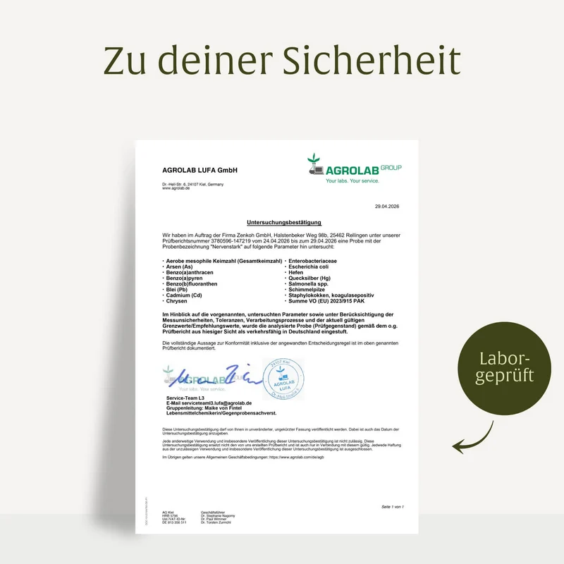 Nervenstark: Vitamin B-Komplex hochdosiert