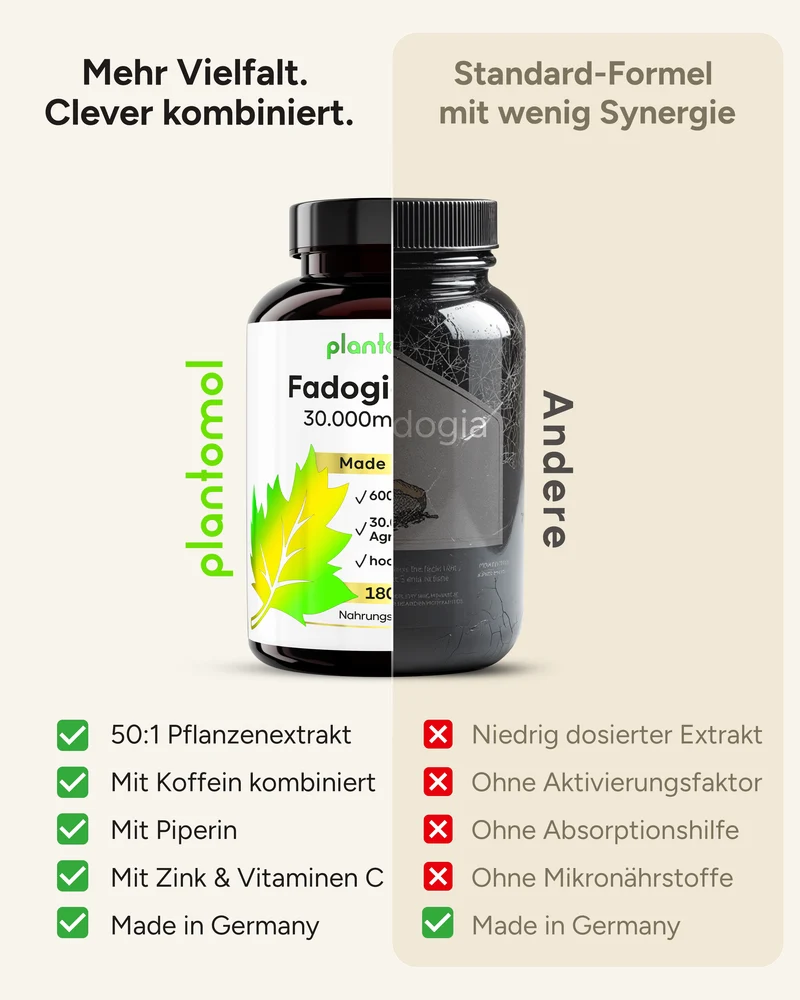 Fadogia Agrestis - 50:1 Extrakt mit Koffein