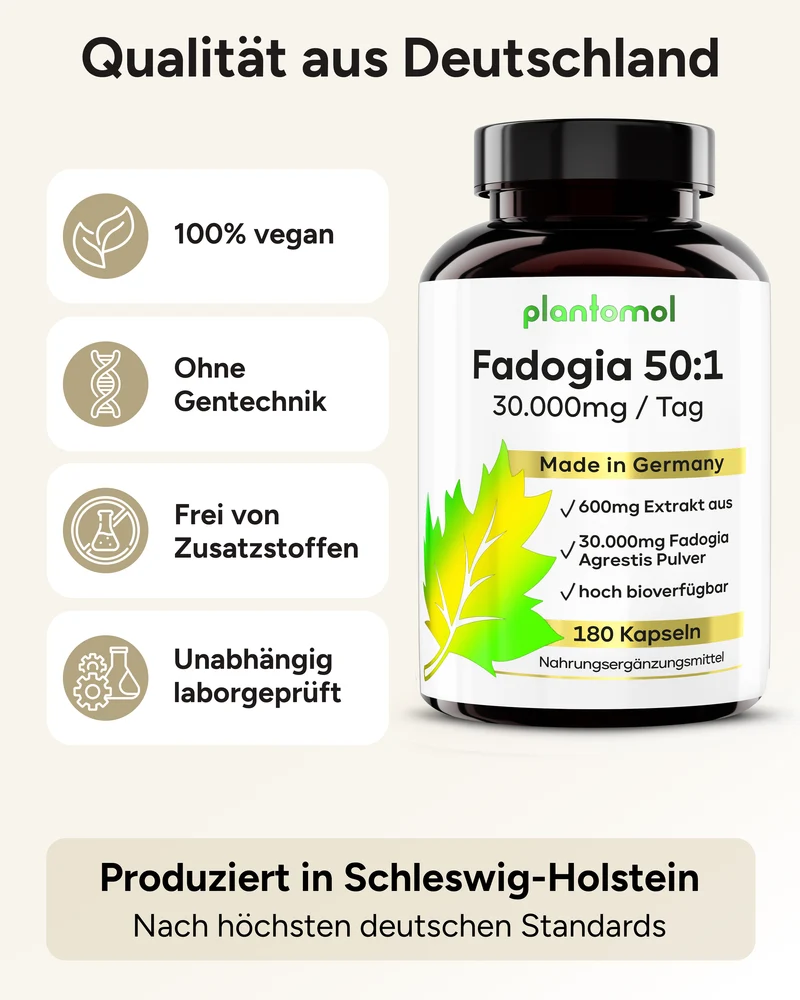 Fadogia Agrestis - 50:1 Extrakt mit Koffein