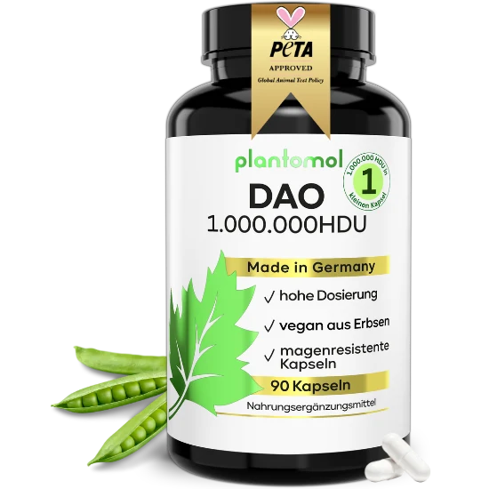 DAO aus Erbsenprotein - 1 Mio. HDU pro Kapsel