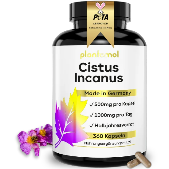 Cistus Incanus - 1.000mg pro Tag