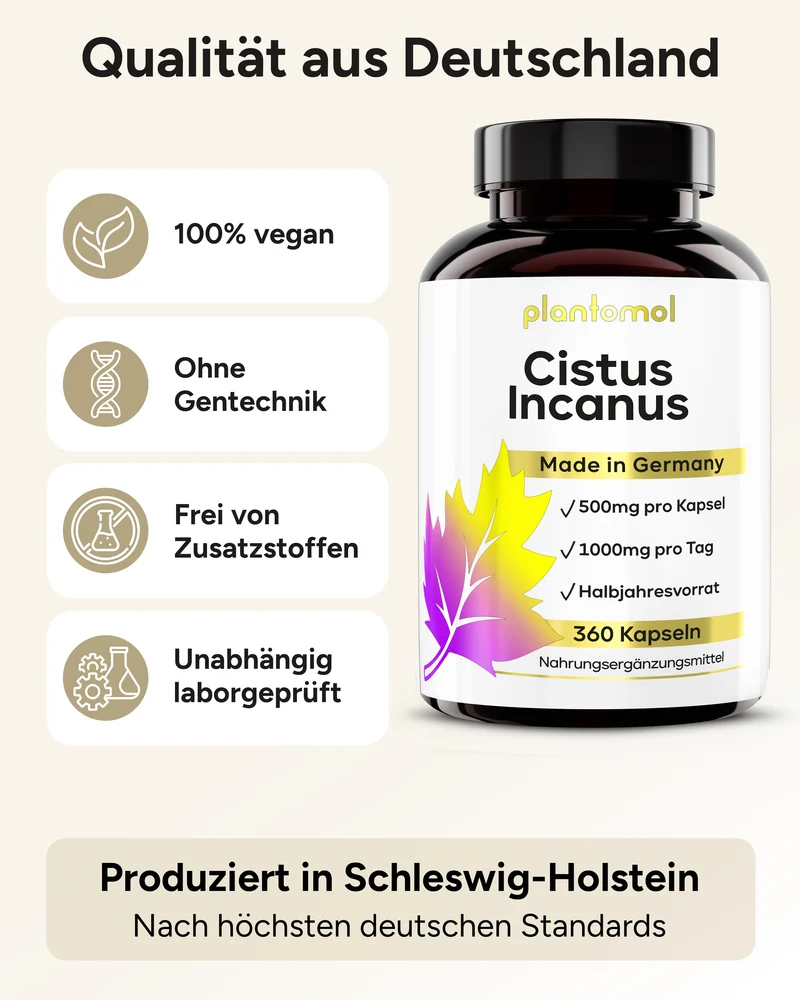 Cistus Incanus - 1.000mg pro Tag