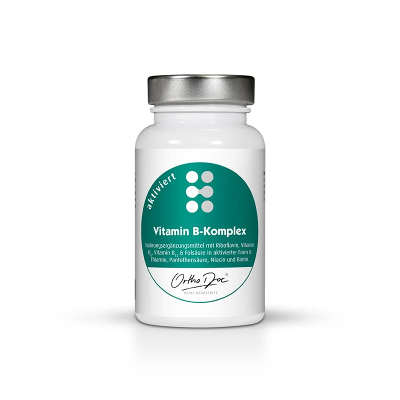 Vitamin B Komplex AKTIVIERT | 60 Kapseln