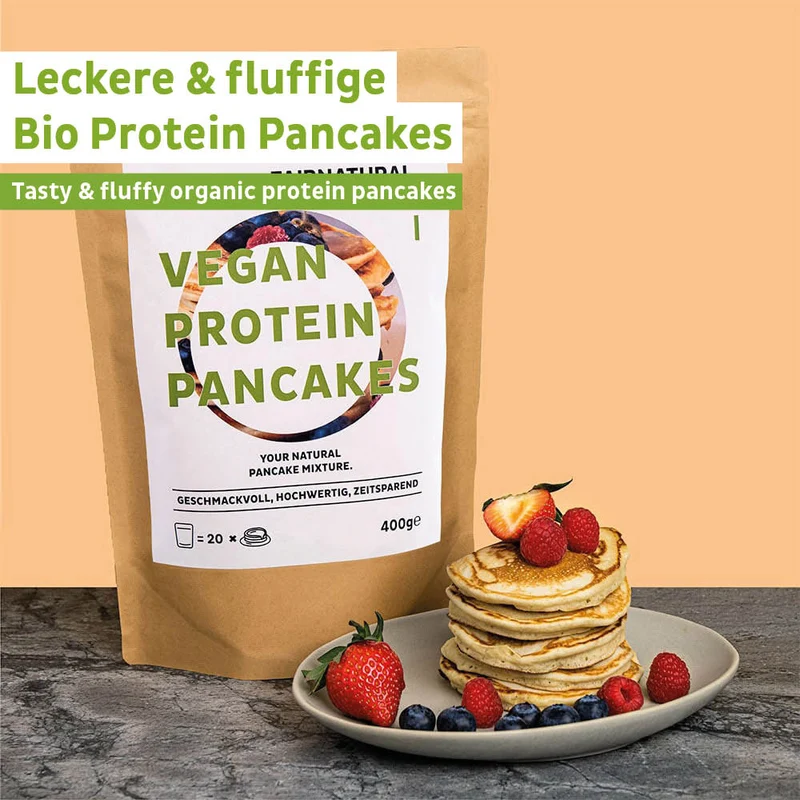 Organic Protein Pancakes Vegan