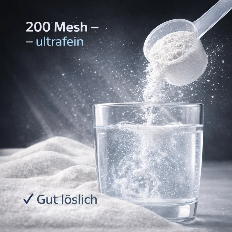 Mister-Fit Creatin Monohydrat ultrafein (200 Mesh), 300 g