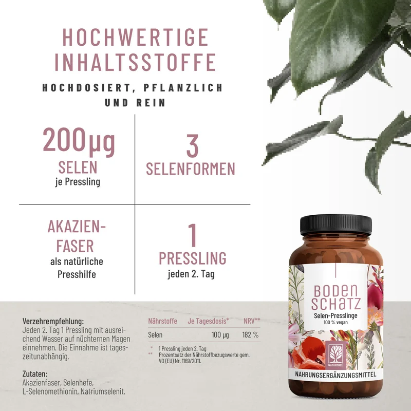 Bodenschatz: Selen hochdosiert