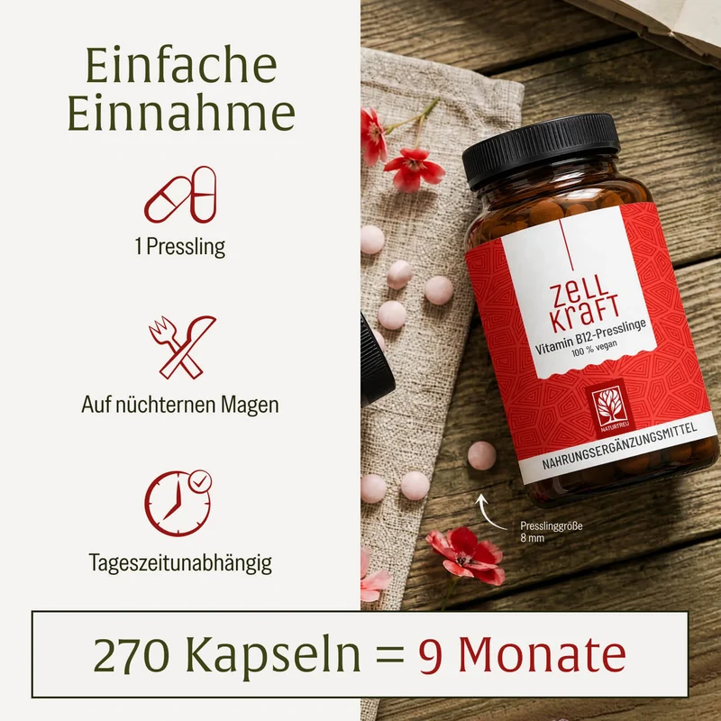 Zellkraft: Vitamin B12-Presslinge