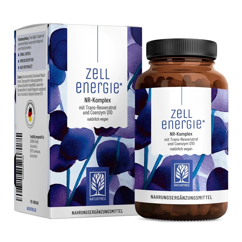 Zellenergie: NR-Komplex mit Trans-Resveratrol und Coenzym Q10