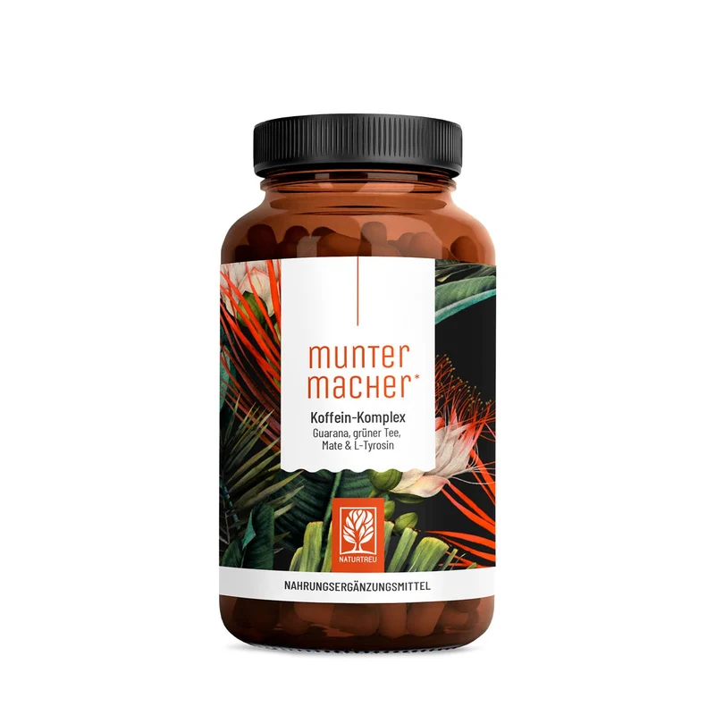 Muntermacher: Koffein-Komplex mit Guarana & Mate
