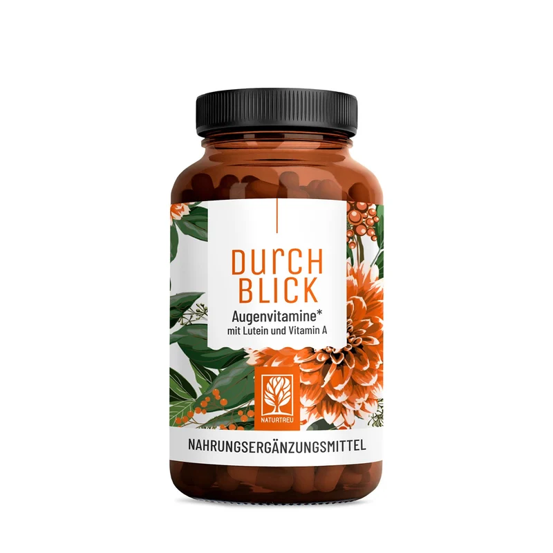 Durchblick: Augenvitamine mit Lutein und Vitamin A