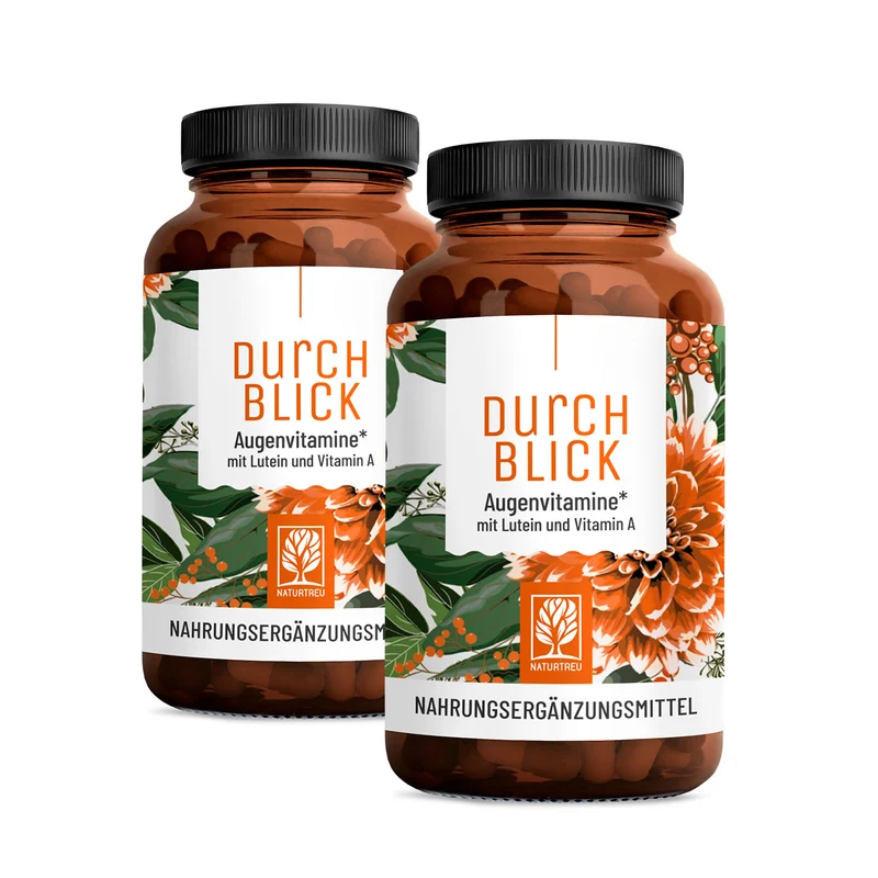 Durchblick: Augenvitamine mit Lutein und Vitamin A