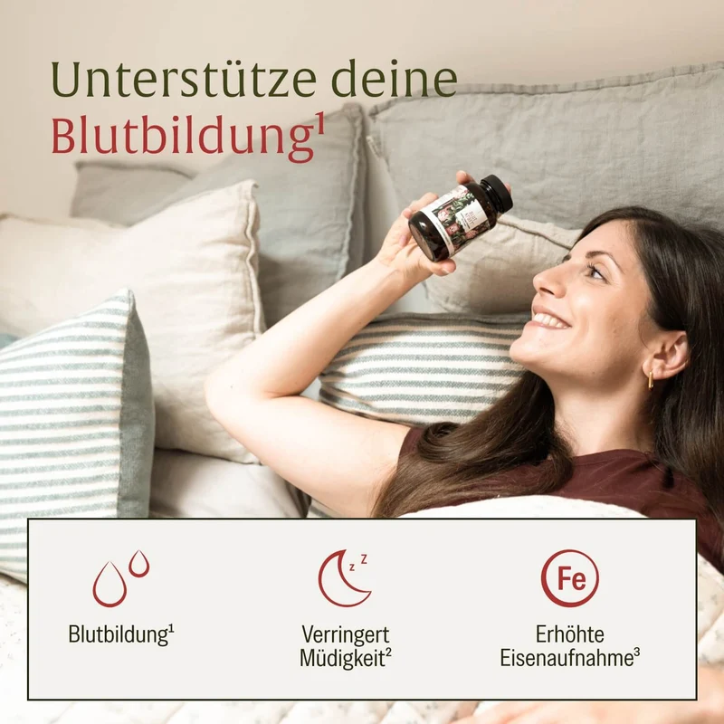 Blutkraft: Eisen-Komplex mit Fenchel & Cofaktoren