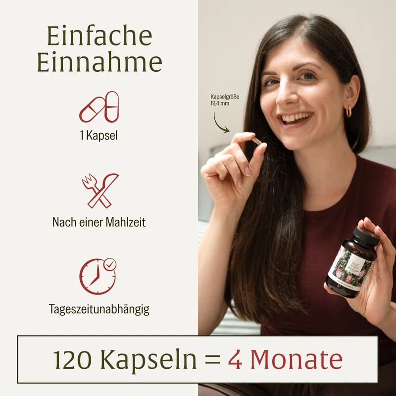 Blutkraft: Eisen-Komplex mit Fenchel & Cofaktoren