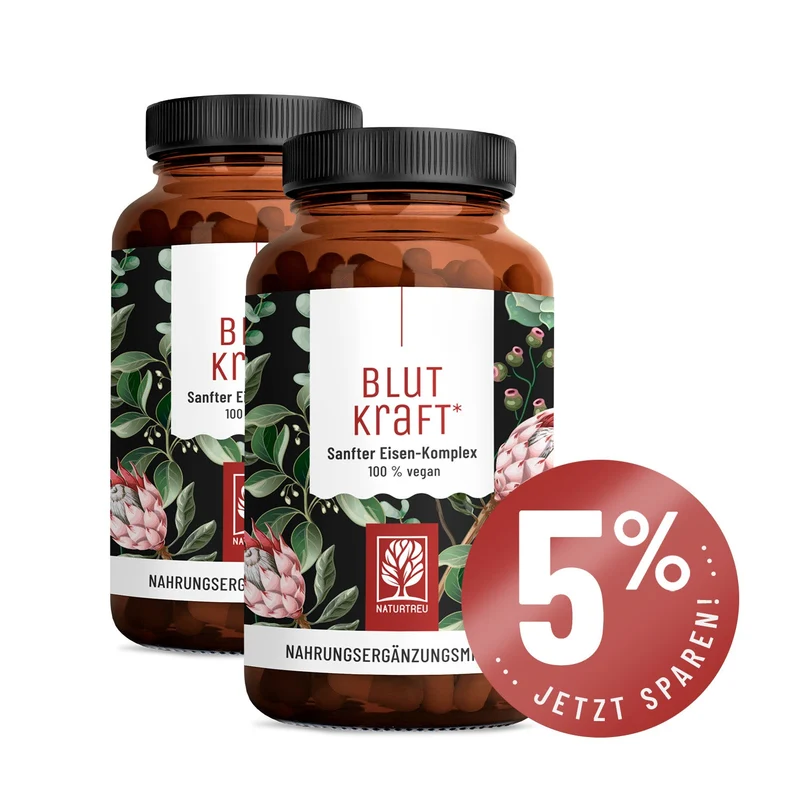 Blutkraft: Eisen-Komplex mit Fenchel & Cofaktoren