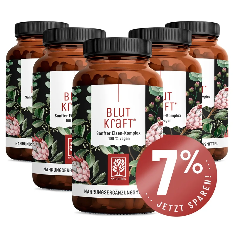 Blutkraft: Eisen-Komplex mit Fenchel & Cofaktoren
