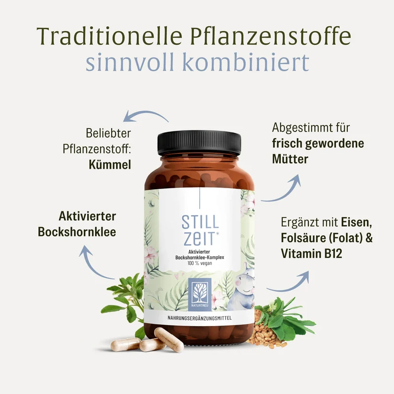 Stillzeit: Aktivierter Bockshornklee-Komplex