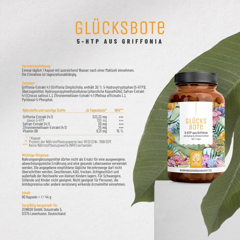 Glücksbote: 5-HTP aus Griffonia