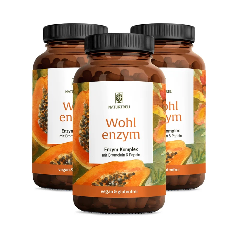Wohlenzym - Enzym-Komplex mit Bromelain & Papain