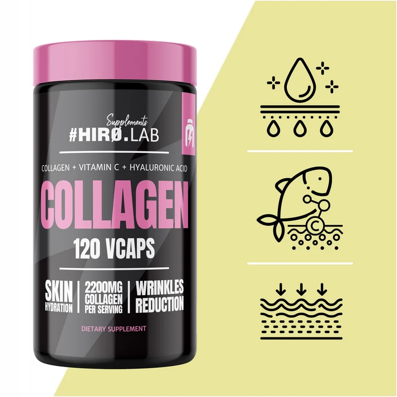 HIRO.Lab Collagen, 120 Kapseln