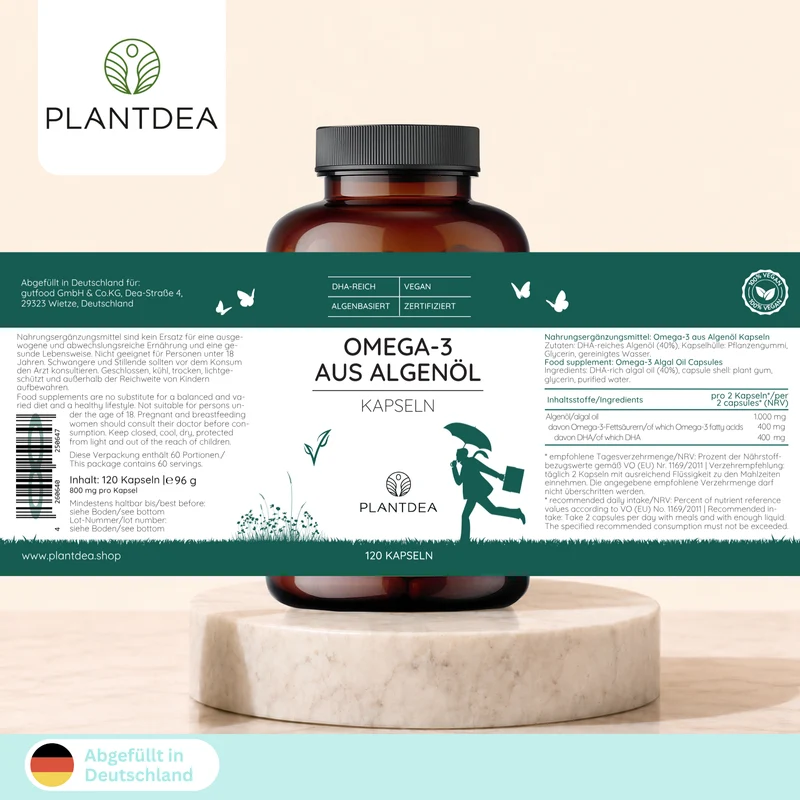 Omega 3 Algenöl Kapseln