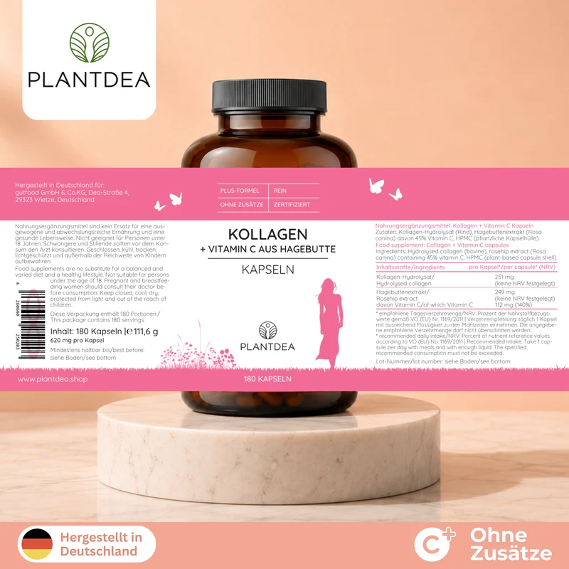 Kollagen + Vitamin C Kapseln