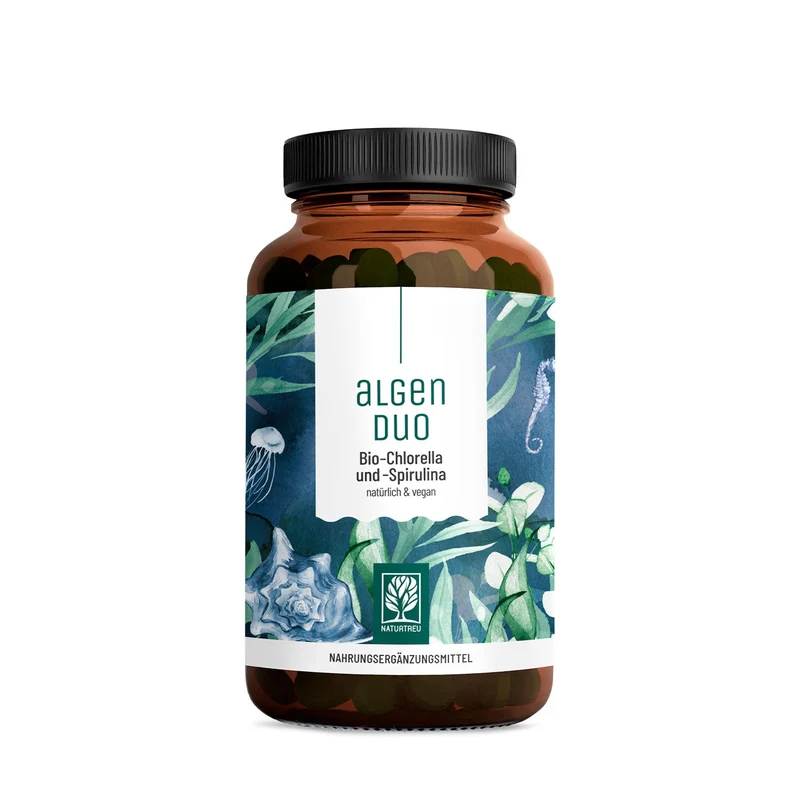 Algenduo: Bio-Chlorella und Bio-Spirulina
