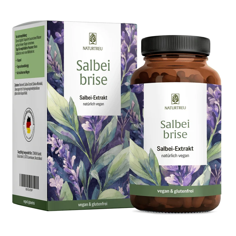 Salbeibrise: Hochdosierte Salbei Kapseln