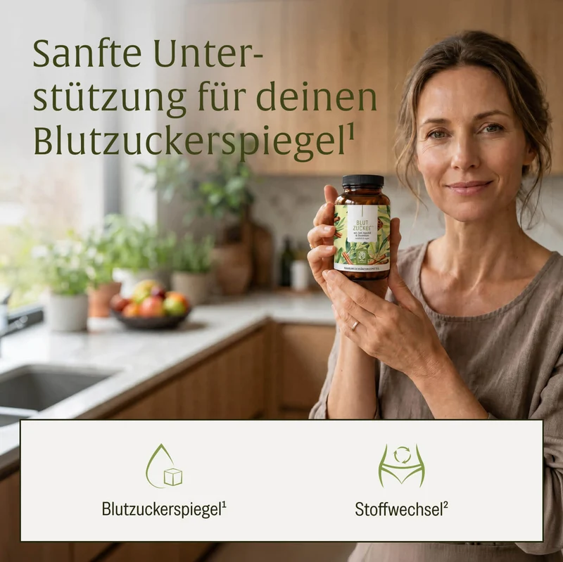Blutzucker: Komplex mit Zimt, Inositol & Olivenblatt