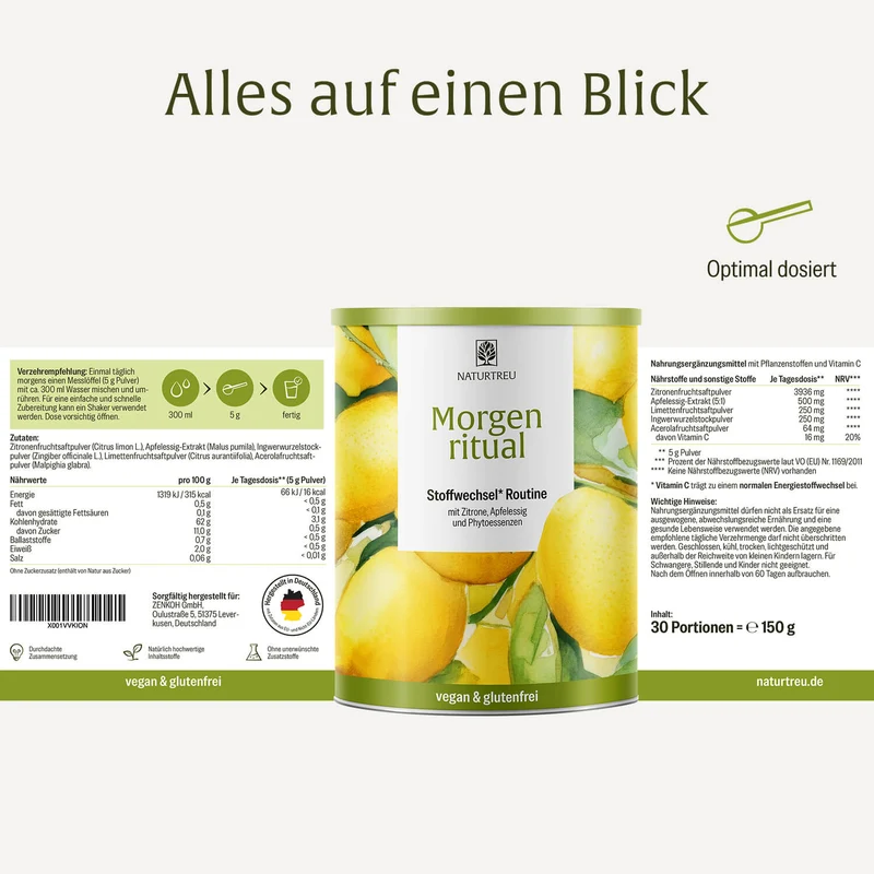 Morgenritual: Stoffwechsel* Routine
