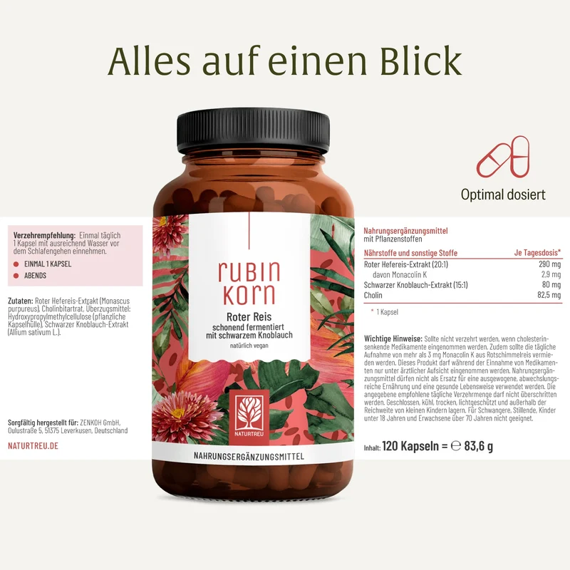 Rubinkorn - Roter Reis natürlich