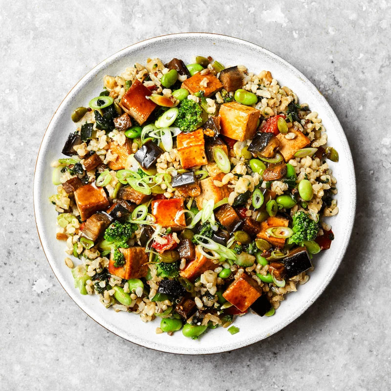 Teriyaki Rice Bowl (Mediterranean)