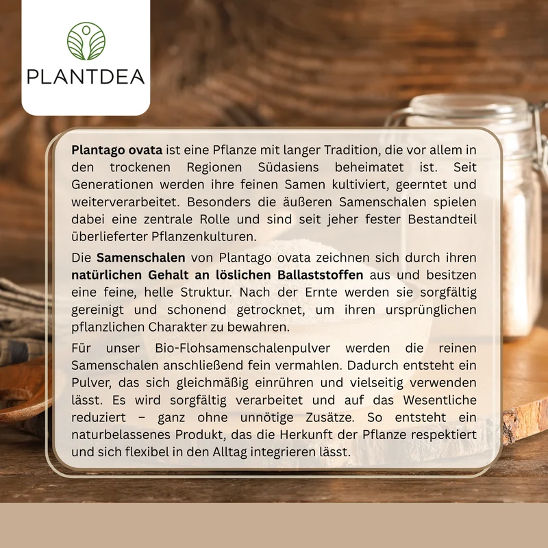 Bio Flohsamenschalen Pulver