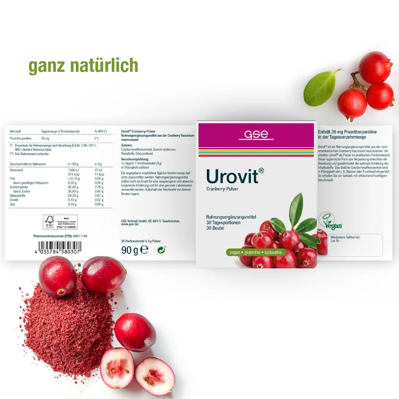 Urovit®-canneberge en poudre